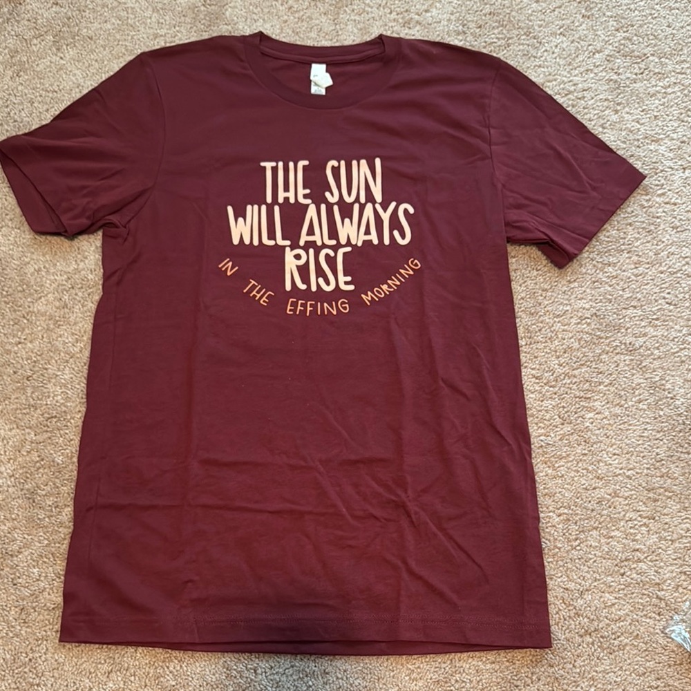 Maroon Graphic T-Shirt